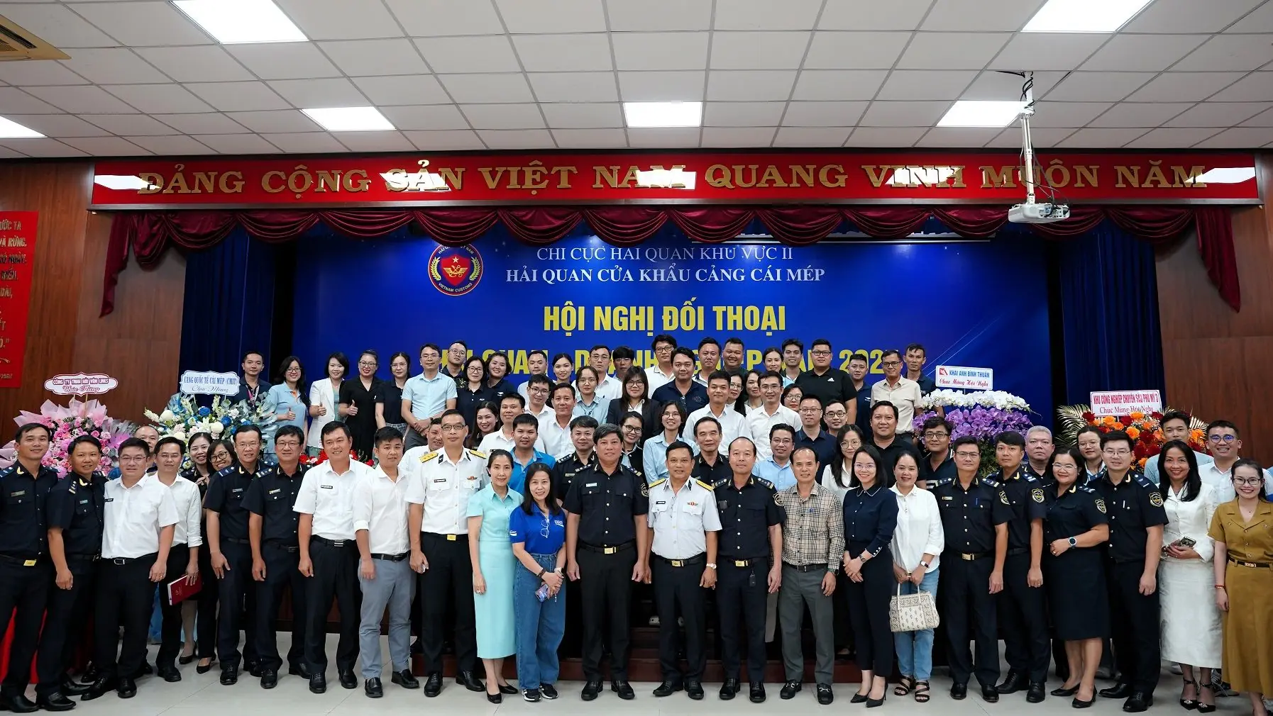 Hội nghị đối thoại Doanh nghiệp năm 2025 do Hải quan cửa khẩu cảng Cái Mép chủ trì